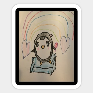 Cute Penguin Sticker